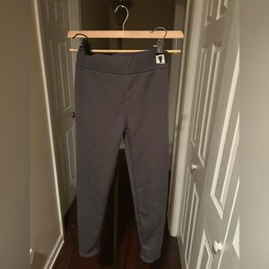 Gray fleece lined kids Leggings